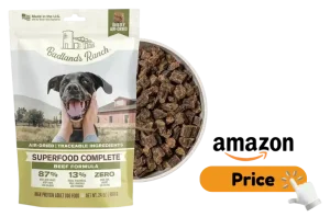 Badlands Ranch dog food ingredients
