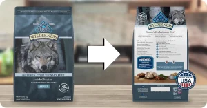 Blue Wilderness Blue Buffalo Natural Dry Dog Food Kibble, Real Chicken First, Muscle and Immune Support