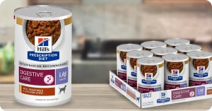 Hill's Science Diet dog food for sensitive stomach, low fat wet food for dogs with digestive issues