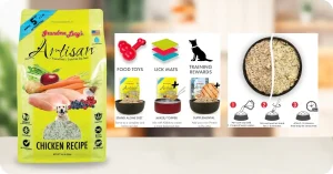 Grandma Lucy’s Dog Food Review featuring Artisan grain-free chicken recipe for all life stages, 1lb bag