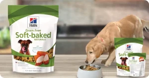 Hill’s Grain Free Dog Treats, Chicken & Carrots flavor, 8oz pack – tasty training reward from hills grain free dog food brand