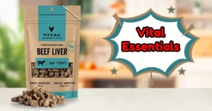 Vital Essentials Dog Food Review – Freeze-Dried Beef Liver Dog Treats for training and healthy digestion
