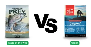Taste of the Wild vs Orijen Dog Food
