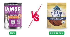 Iams vs Blue Buffalo Dog Food