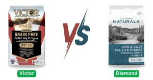 Victor vs Diamond Dog Food