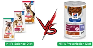 Hill’s Science Diet vs Prescription Diet