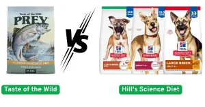 Taste of the Wild vs Hill's Science Diet