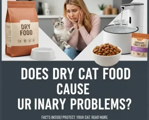 Does Dry Cat Food Cause Urinary Problems