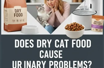 Does Dry Cat Food Cause Urinary Problems
