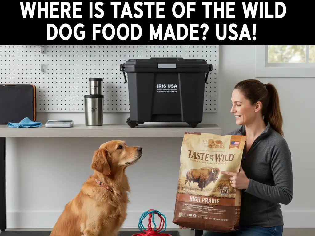 where is taste of the wild dog food made