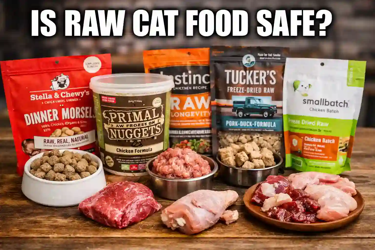 Is Raw Cat Food Safe
