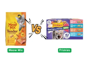 Meow Mix vs Friskies