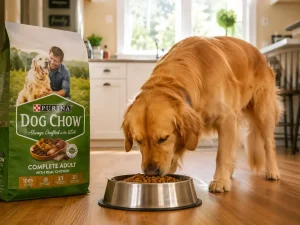Is Purina dog chow recommended by vets