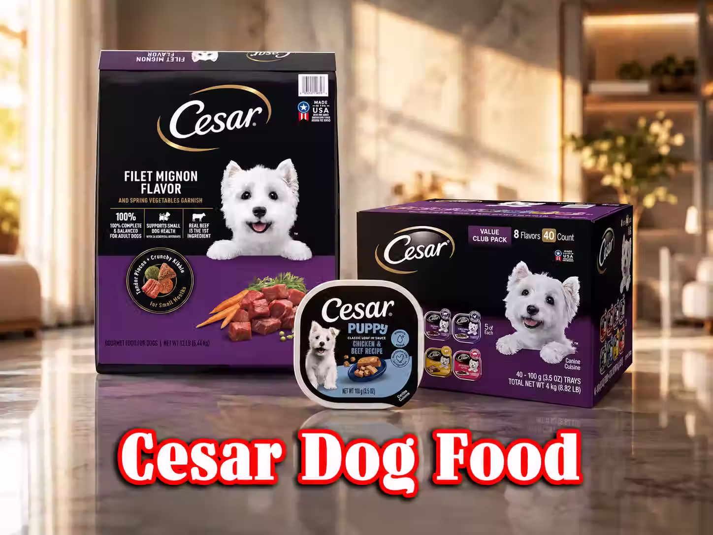 Cesar Dog Food Review