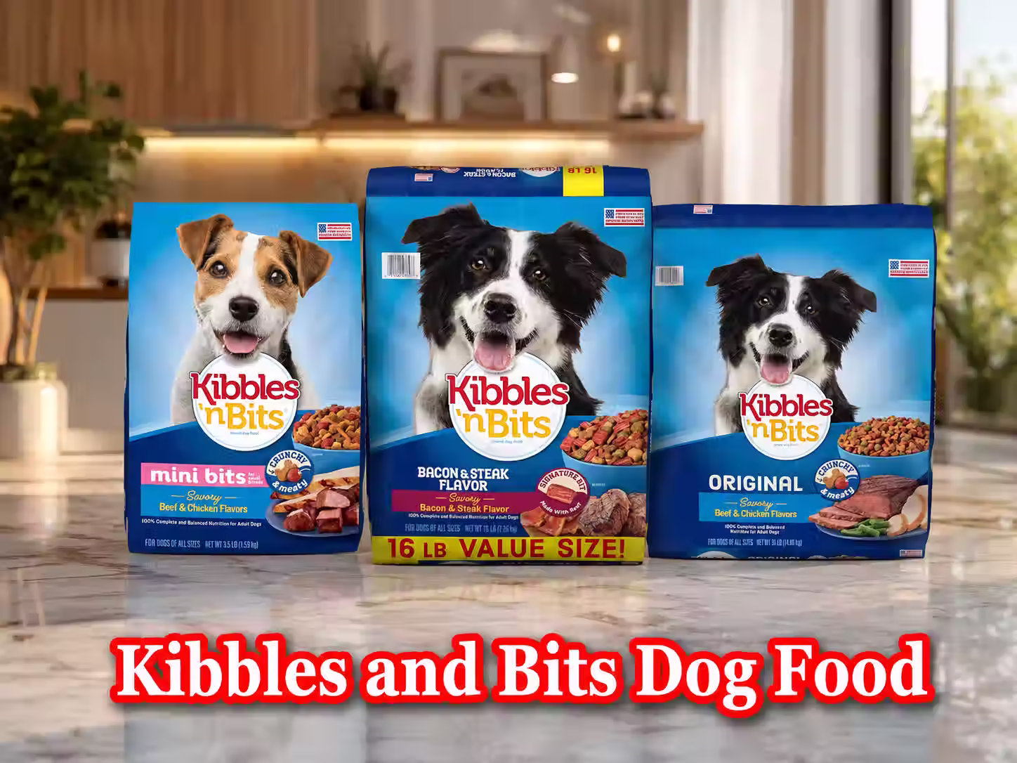 Kibbles and Bits Dog Food Review