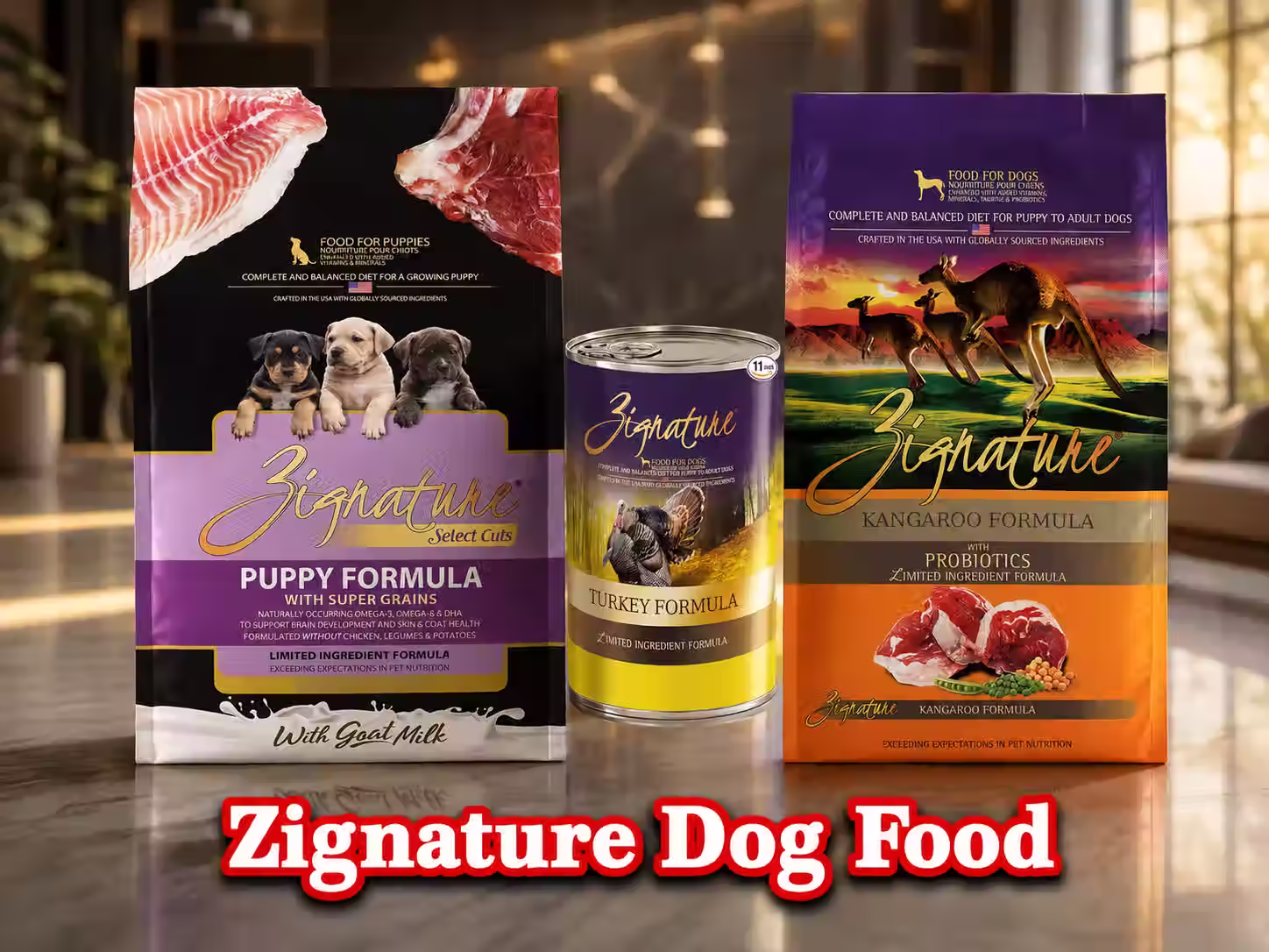 Zignature Dog Food Review